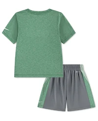 Nike Toddler Boys' 2T-4T Short-Sleeve T-Shirt and Shorts, 2-Piece Set