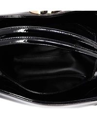 Pre-Owned Gucci Medium Double G Top Handle Bag Patent