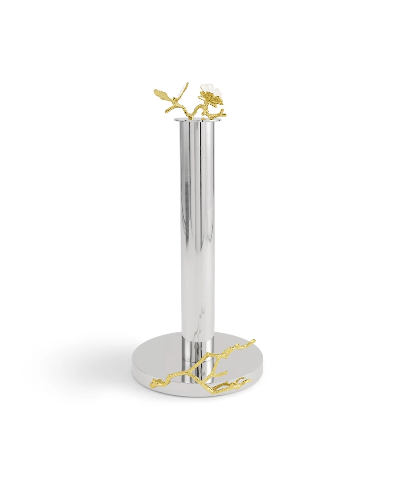Michael Aram Butterfly Ginkgo Gold-Tone Paper Towel Holder