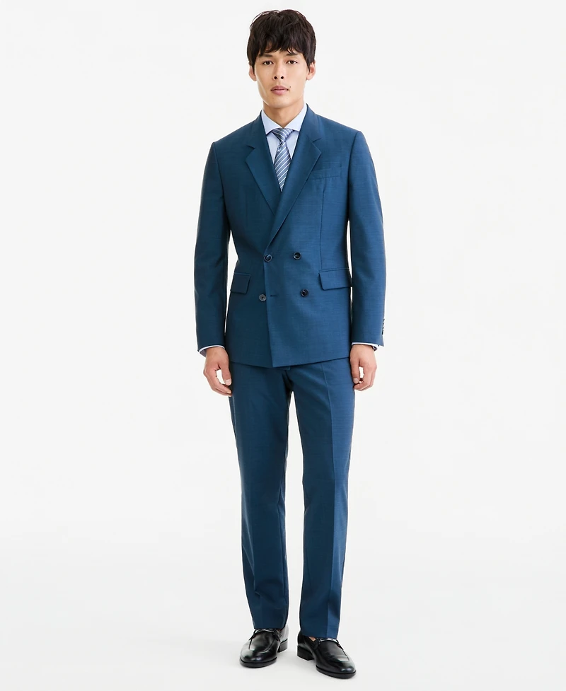 Hugo by Boss Men's Modern-Fit Double-Breasted Suit Jacket