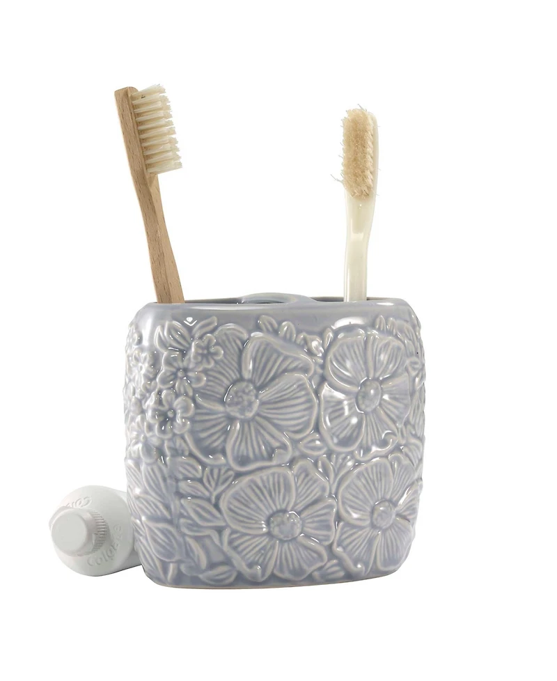 Nicole Miller Camille 4.13" Decorative Toothbrush Holder