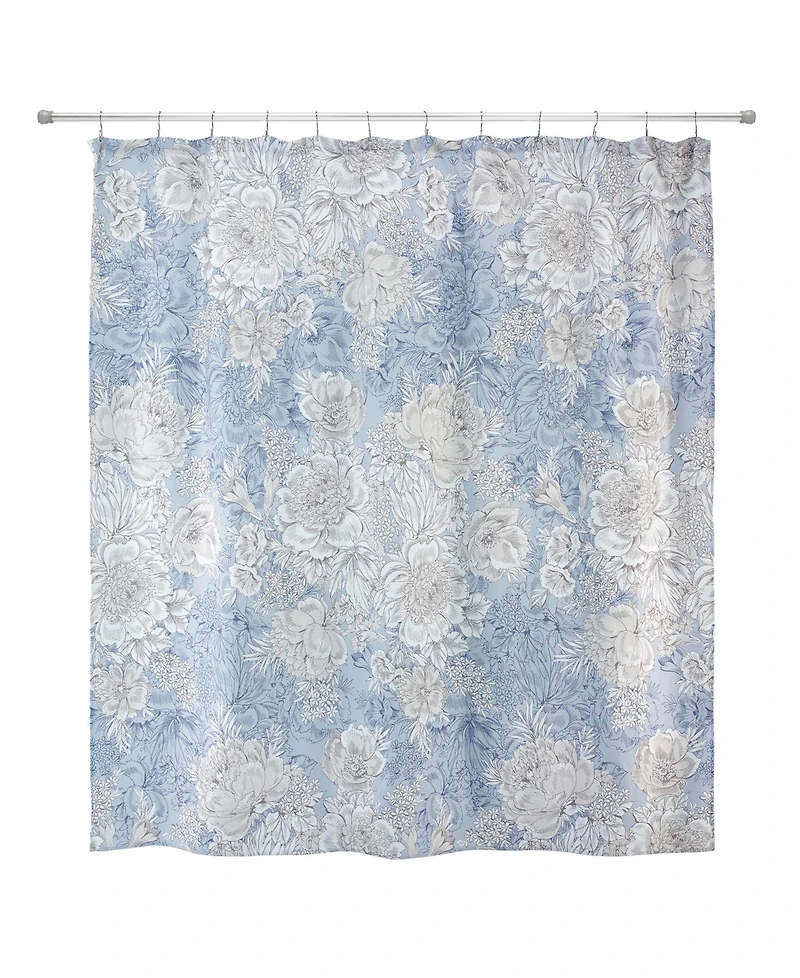 Nicole Miller Camille Decorative Shower Curtain, 72" x 72"