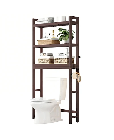 Yigii Over Toilet Storage Rack Adjustable Shelf