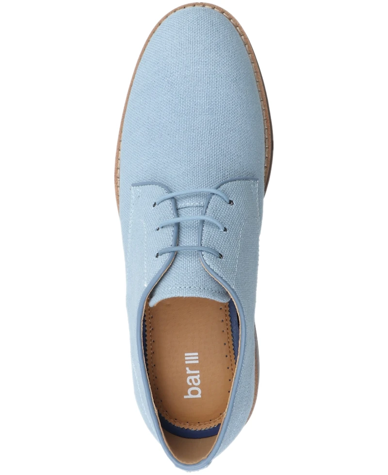 Bar Iii Men's Lace-Up Round Toe Dress Shoes, Macy's Exclusive