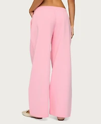 Edikted Women's Keychain Cutie Straight Leg Sweatpants