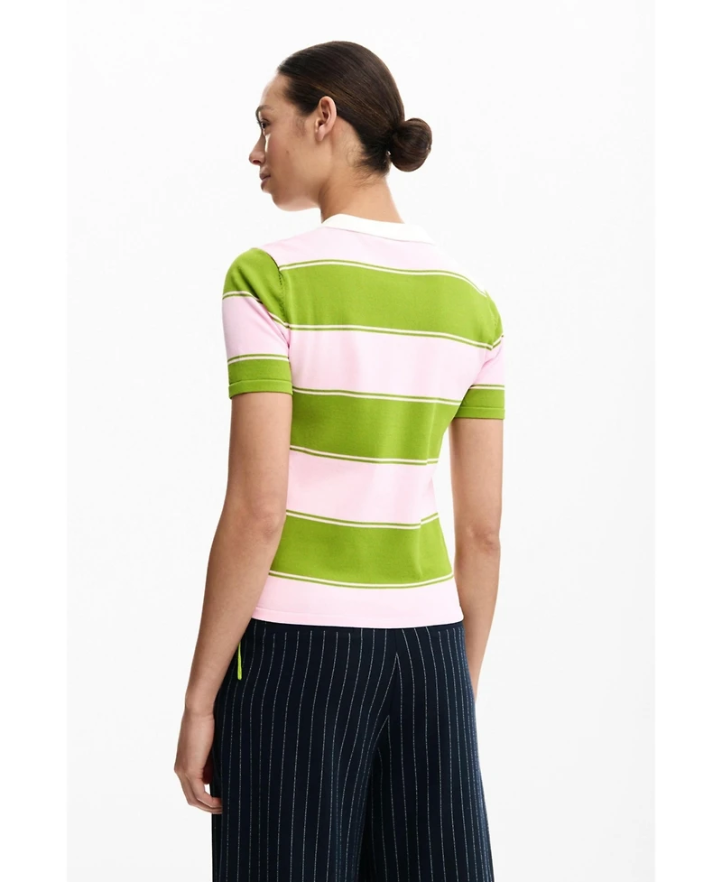 Desigual Women's Polo shirt with ties