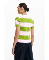 Desigual Women's Polo shirt with ties