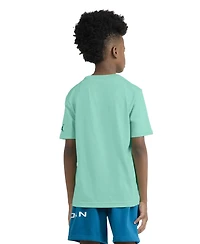 Jordan Boys' 8-20 Jumpman Grid Blur Crewneck T-Shirt