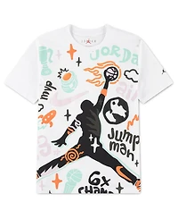 Jordan Boys' 8-20 Air World Tour Short-Sleeve T-Shirt