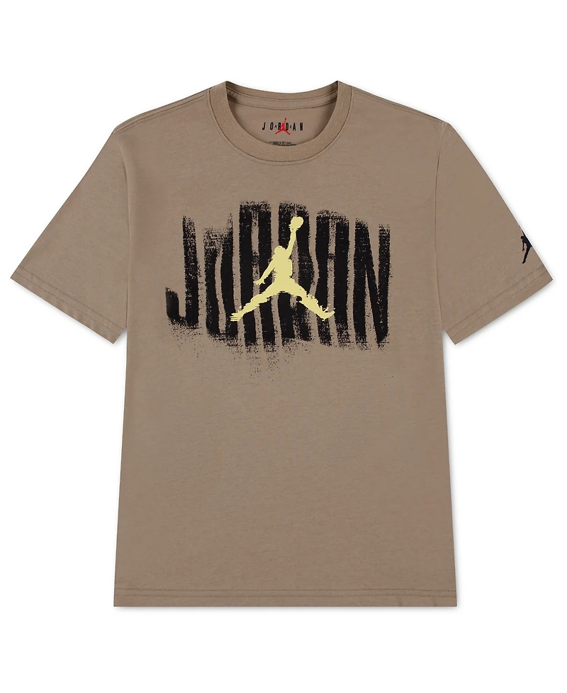 Jordan Boys' 8-20 Distressed Short-Sleeve T-Shirt