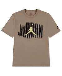 Jordan Boys' 8-20 Distressed Short-Sleeve T-Shirt