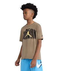 Jordan Boys' 8-20 Distressed Short-Sleeve T-Shirt