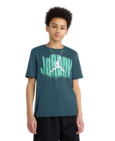 Jordan Boys' 8-20 Distressed Short-Sleeve T-Shirt