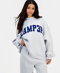 The Happy Camp3r Women's Reversible Mock Neck Sweatshirt