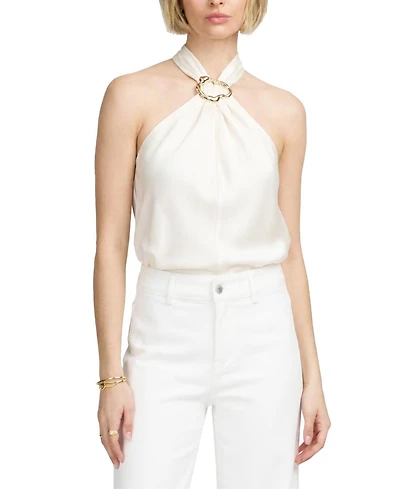 Elle Collection Women's Moven Halter Hardware Top