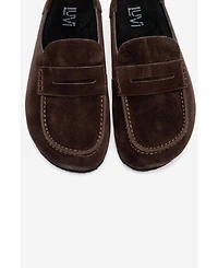 Forever & Always Shoes Women Priva Leather Slip-On Slipper