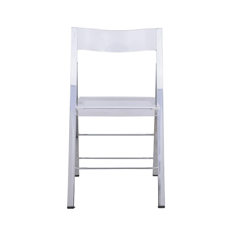 Menno Modern Acrylic Folding Chair
