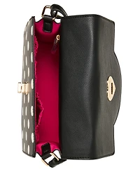 Betsey Johnson Miss Connection Small Phone Crossbody Handbag