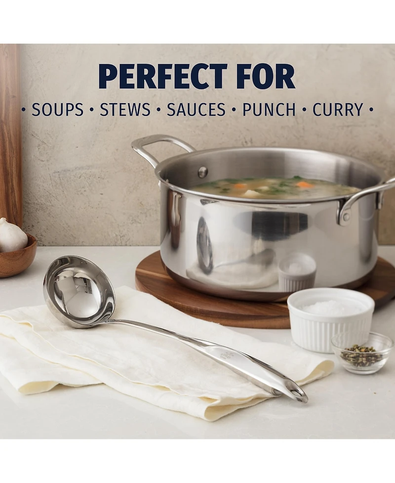 Stainless Steel 13-inch Soup Ladle Cooking Utensil