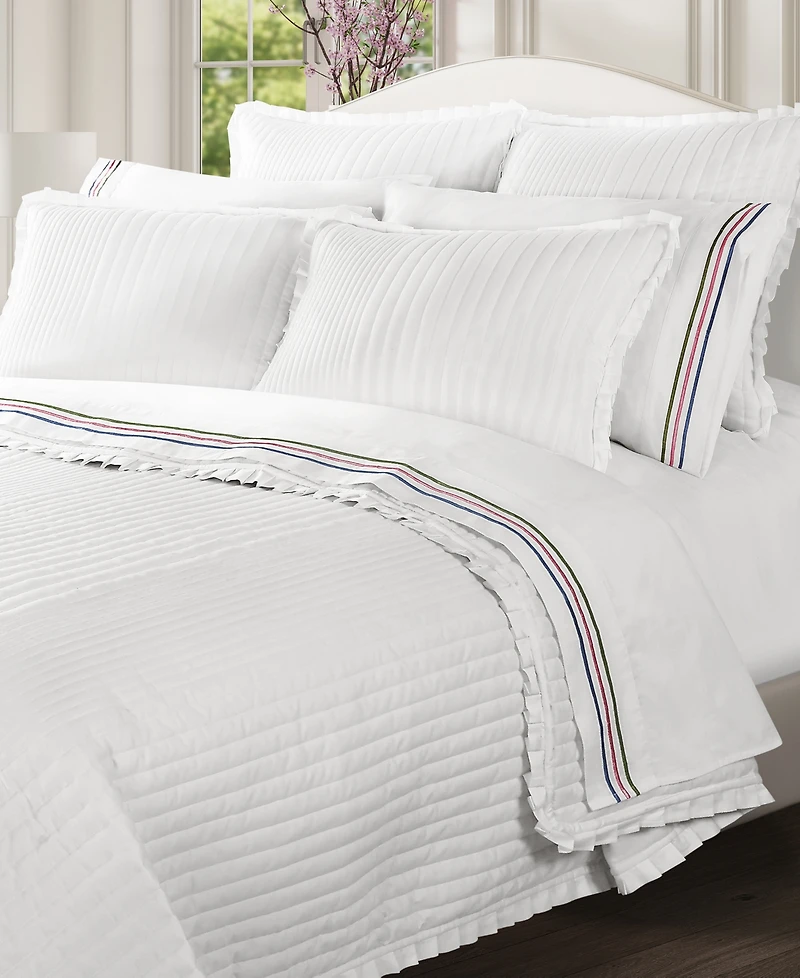 Piper & Wright Savannah Solid 3-Pc. Quilt Set, King/California King