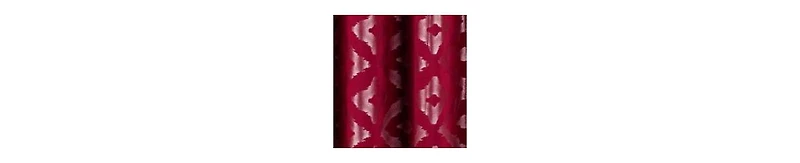 Rt Designers Collection Heathrow Halo Foil Blackout Polyester Window Curtain Grommet Panel