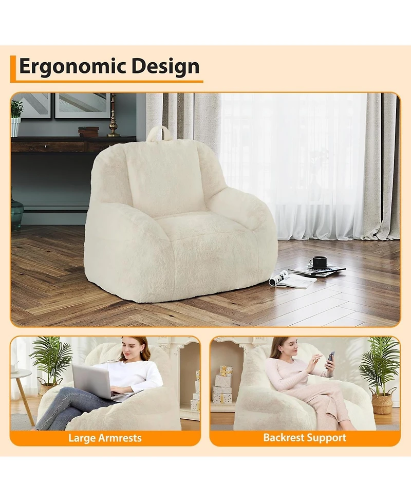 gaomon Large Bean Bag Chair with Filling
