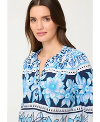 Olsen Women's Floral Panneaux T-Shirt