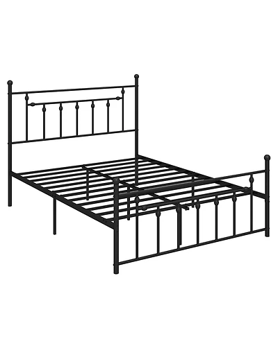 Gouun Heavy-duty Metal Bed Frame with Headboard
