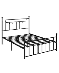 Gouun Heavy-duty Metal Bed Frame with Headboard