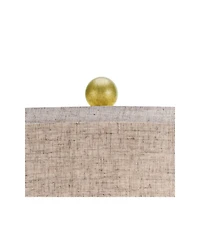 Possini Euro Design Buckhead 28" Tall Urn Modern Table Lamps Set of 2 Bronze Finish Living Room Bedroom Bedside Nightstand