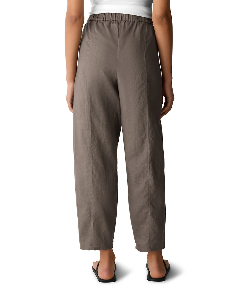 Eileen Fisher Women's Ankle Pleated Lantern Pants