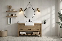 Ari Bath Marina 48" Bathroom Vanity Weathered Fir