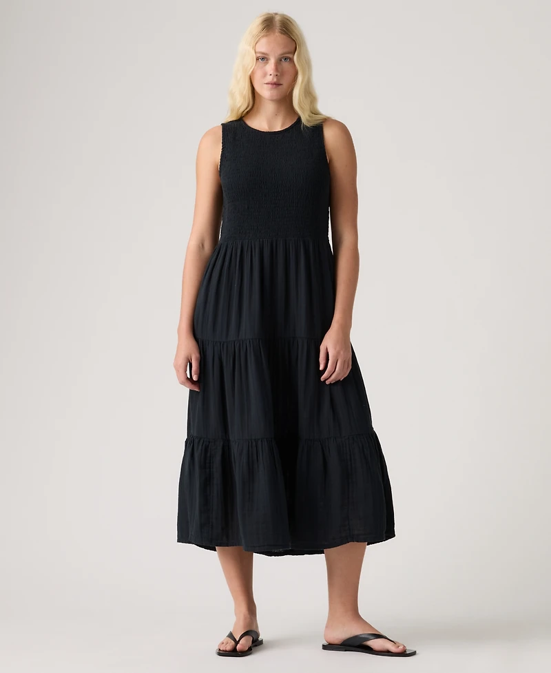Levi's Women's Cely Smocked Tiered Dress