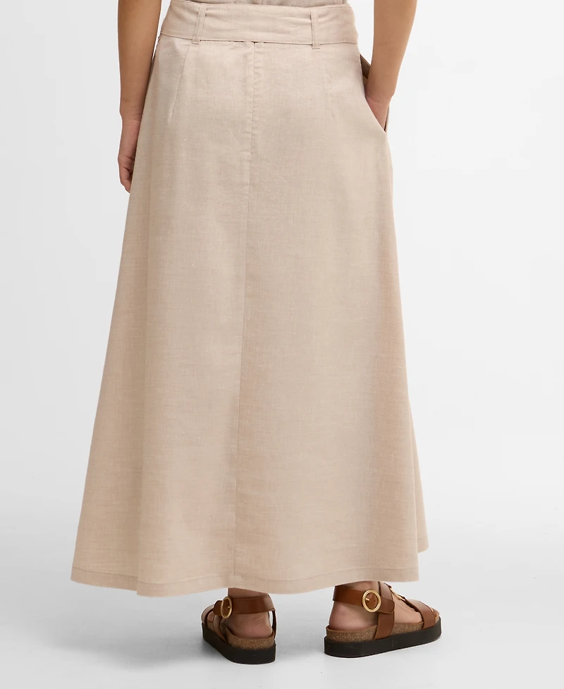 Barbour Women's Gabby A-Line Maxi Skirt