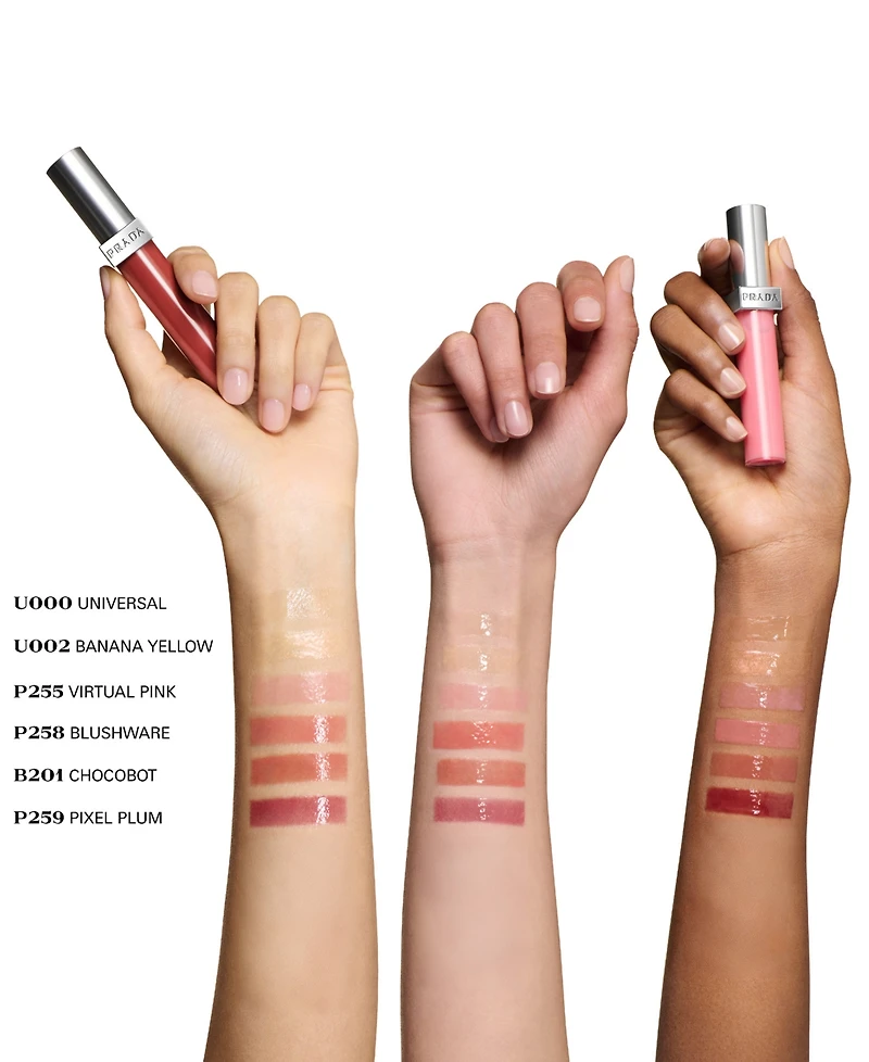 Prada Beauty Reflection Glossy Liquid Lip Balm, 0.30 oz.