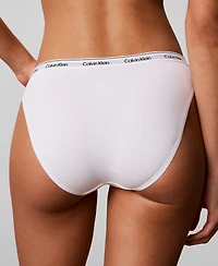 Calvin Klein Women's Modern Logo 3-Pack Bikini Underwear QD5207