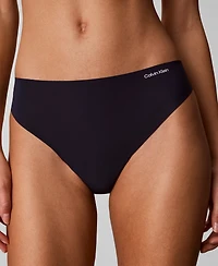 Calvin Klein Women's Invisibles 3-Pack Thong Underwear QD3558