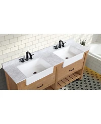 Ari Bath Marina 72" Bathroom Vanity Driftwood