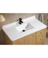 Ari Bath La Jolla 42" Bathroom Vanity Washed Oak