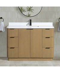 Ari Bath Calamigo 48" Bathroom Vanity Oak