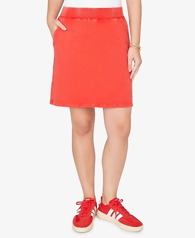 Ruby Rd. Petite French Terry Pull-On Skort