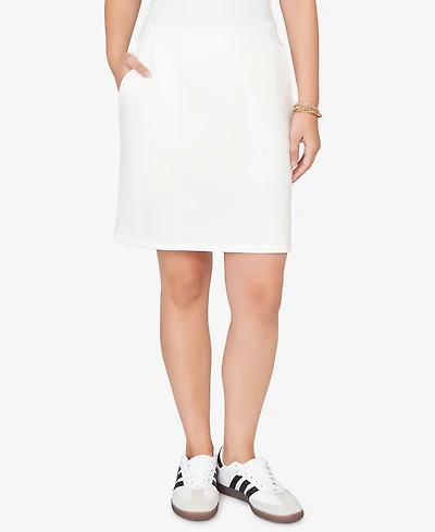 Ruby Rd. Petite French Terry Pull-On Skort