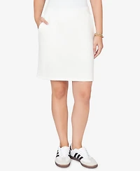 Ruby Rd. Petite French Terry Pull-On Skort