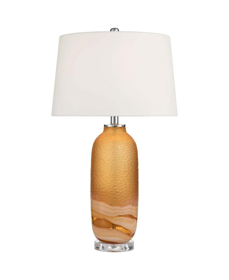 Possini Euro Design Possini Euro Lapis 28 1/4" High Tian Art Glass Table Lamp