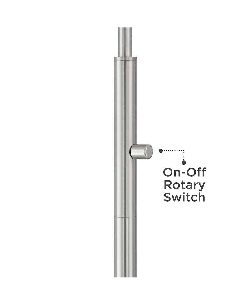 360 Lighting Colby Modern 61" Tall Standing Floor Lamps Set of 2 Lights