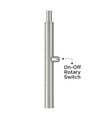 360 Lighting Colby Modern 61" Tall Standing Floor Lamps Set of 2 Lights