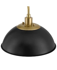 Possini Euro Design Baltar Modern 68 1/2" Tall Standing Floor Lamp Curved Arc Dimmable Metal Brass Finish Bedroom Dome Shade