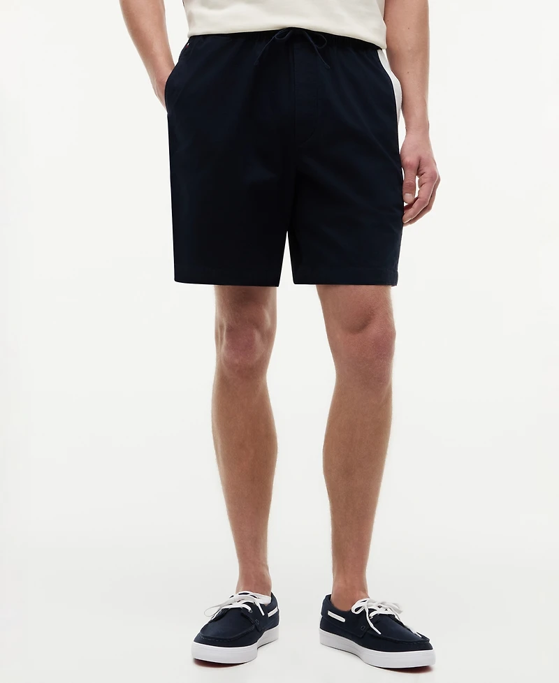 Tommy Hilfiger Men's Dover Poplin Logo Shorts