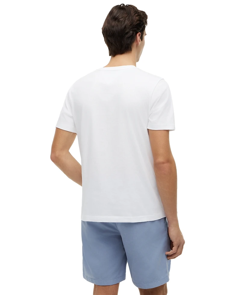 Tommy Hilfiger Men's Script Flag Regular-Fit T-Shirt