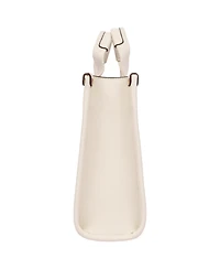 Tommy Bahama Darcy Leaf Motif Medium Tote – Embossed Pu Convertible Top Handle and Crossbody Bag